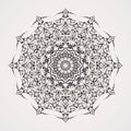 mandala therapy soothing form of ornate ornaments Royalty Free Stock Photo