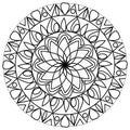 mandala vector art design Royalty Free Stock Photo