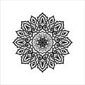 Mandala Vector Ilustration Royalty Free Stock Photo