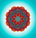 Mandala. Vector ornament, colorful round decorative element for your design Royalty Free Stock Photo