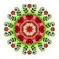 Mandala. Vector ornament, colorful round decorative element for your design Royalty Free Stock Photo