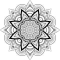 Mandala. Vintage decorative elements