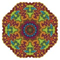 Mandala. Vintage Round Ornament Pattern. Islamic, Arabic, Indian Royalty Free Stock Photo