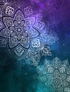 Mandala wallpaper decoration