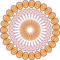 Mandalas for coloring book.Decorative round ornaments.Unusual flower shape. Creative mandala design. Royalty Free Stock Photo