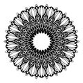 Mandalas for coloring book. Decorative round ornaments. Unusual flower shape. Oriental vector, Anti-stress therapy patterns. Weave