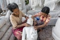 Mandalay City, Myanmar. Making Buddha Statue in Mandalay, Myanmar.