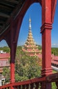 The Mandalay Palace, located in Mandalay, Myanmar, is the last royal palace of the last Burmese monarchy