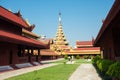 Mandalay palace at Mandalay city of Myanmar Burma