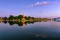 Mandalay Palace Moat Royalty Free Stock Photo