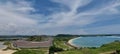 Mandalika circuit in Indonesia and its view Royalty Free Stock Photo