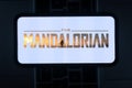 The Mandalorian logo smart phone