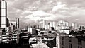 Mandaluyong Skyline, Philippines - an urbanized city in Metro Manila, Philippines Royalty Free Stock Photo