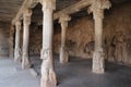 Krishna Mandapam at Mahabalipuram in Tamil Nadu, India