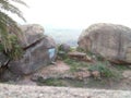 Mandar hill top most view Royalty Free Stock Photo