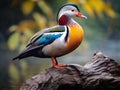 mandarin duck Royalty Free Stock Photo