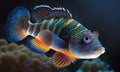 Mandarin Fish Generative AI Art