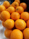 The mandarin orange, also known as mandarin or mandarine, is a small citrus tree fruit.Â  Royalty Free Stock Photo