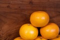 Mandarin orange gives a slightly swee