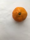 Mandarin orange textured peel. Abstract minimalistic background.