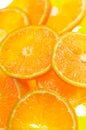 Mandarin slice Royalty Free Stock Photo