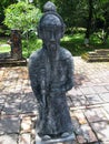 Mandarin at Tomb of Emperor Minh Mang, Hue Vietnam