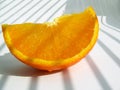 Mandarine - slice Royalty Free Stock Photo