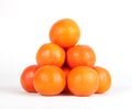 Mandarines pyramid