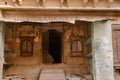 Mandawa haveli, a traditional oldand abandoned townhouse with murals in Rajasthan India