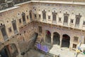 Interior yard of a historical haveli in Mandawa, India. Royalty Free Stock Photo