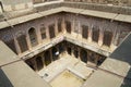 Interior yard of a historical haveli in Mandawa, India.