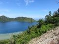 Beautiful view of Mande Beach, West Sumatera, Indonesia Royalty Free Stock Photo