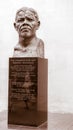 Mandela bust in London, Royal Festival Hall