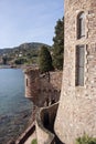 A bastion towering above the sea