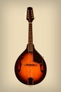 Mandolin with Vintage Effects Royalty Free Stock Photo