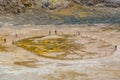 Mandraki, Greece, August 28, 2022: Stefanos crater at Nisyros is