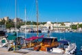 Mandraki Harbour. Rhodes, Greece