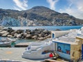 Mandrakia in Milos island, Greece Royalty Free Stock Photo