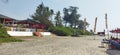 Mandrem beach, North Goa, India Royalty Free Stock Photo