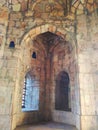 Mandu Jami Mosque Main Dome Interior Royalty Free Stock Photo