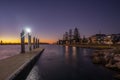 Mandurah Bay Jetty Royalty Free Stock Photo