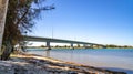Mandurah Estuary Bridge Mandurah Bypass Royalty Free Stock Photo