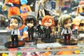 Manga anime figures collection on display for collectors