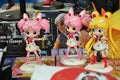 Manga anime figures collection on display for collectors