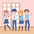 manga students school