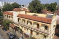 Mangalmurti wada, Aerial view, Chinchwad, Pune Royalty Free Stock Photo