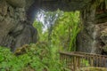 Mangapohue Natural Bridge at New Zealand