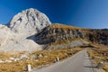 Mangart road, Slovenia.