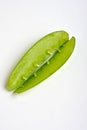 mangetout, also known as sugarsnap pea Royalty Free Stock Photo