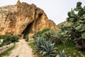 Mangiapane cave in the Upper Paleolithic, Custonaci, Sicily, Italy